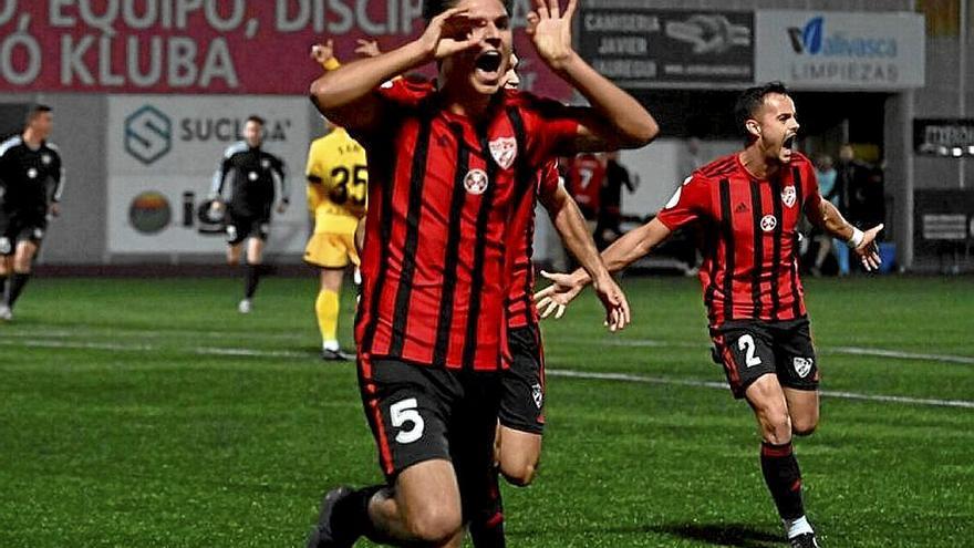 Iñigo Gomeza, jugador del Arenas: “Hacía mucho tiempo que no metía un gol”