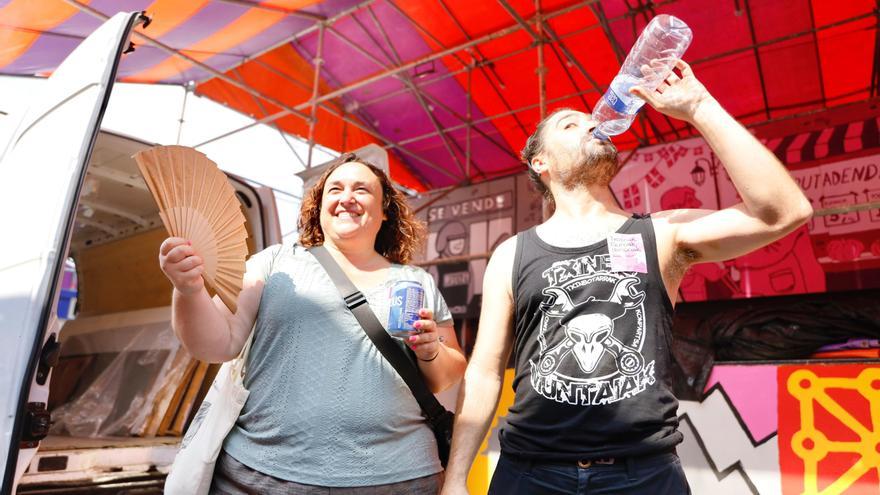 Bizkaia, en alerta roja por calor extremo: temperaturas de hasta 40 grados