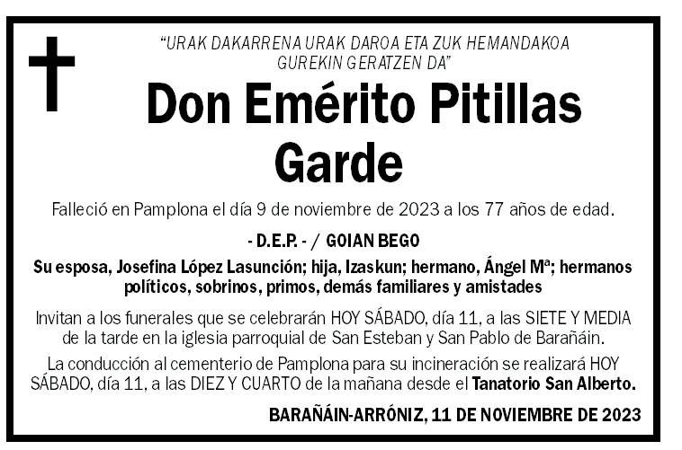 Emérito Pitillas Garde