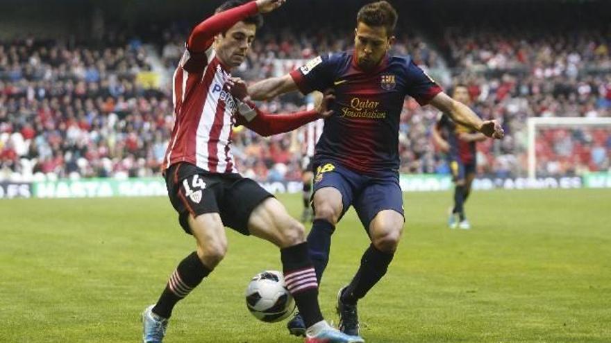 Jordi Alba, tres semanas de baja por una rotura