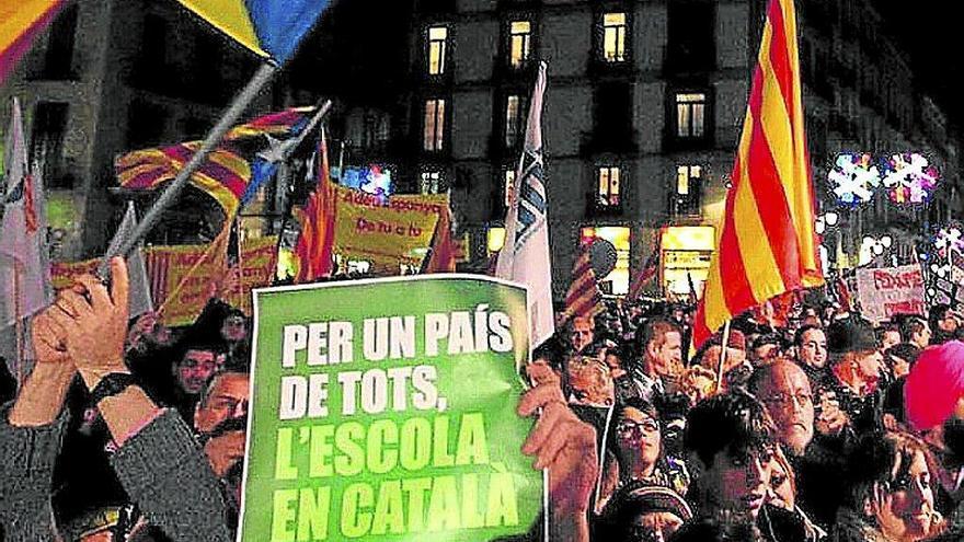 Amplio acuerdo por la inmersión frente a la imposición judicial del 25% de castellano