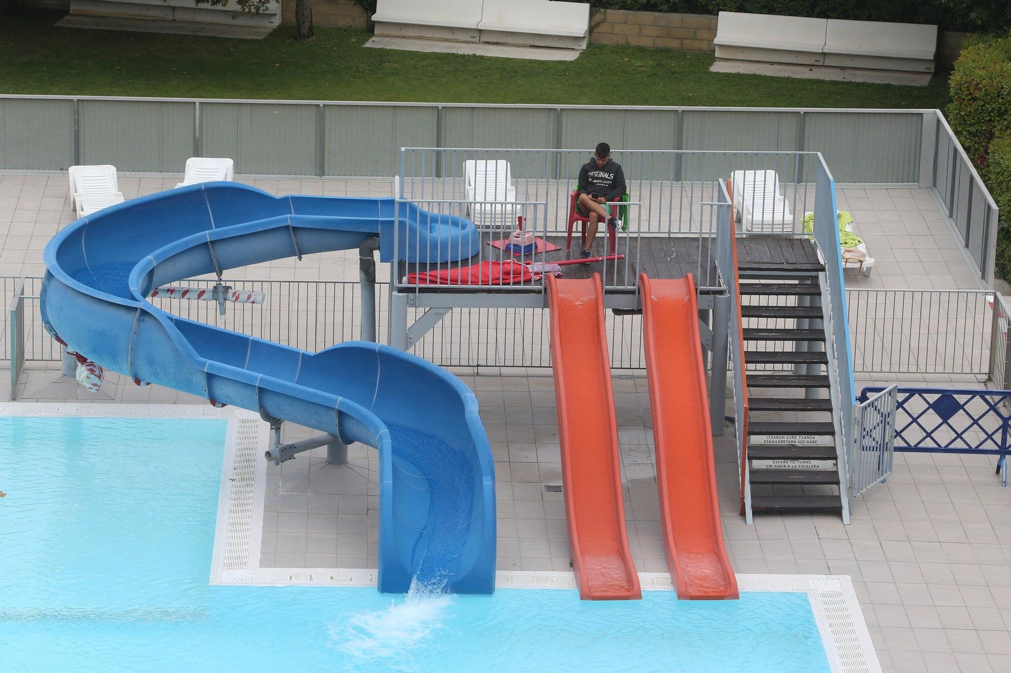 El mal tiempo afecta a las piscinas