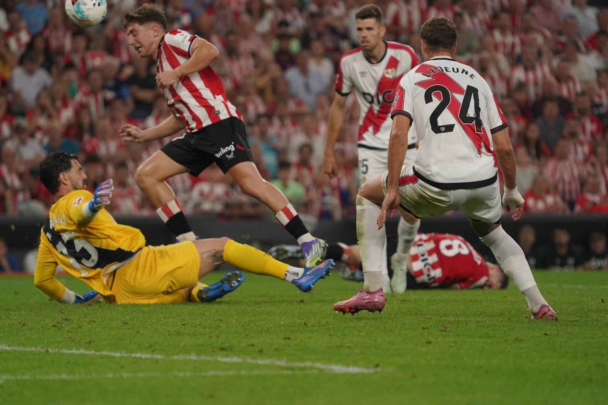 El Athletic - Rayo Vallecano, en imágenes