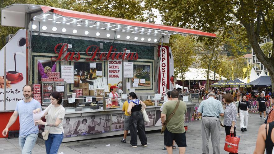 Pocos buñuelos y muchas porras en Aste Nagusia