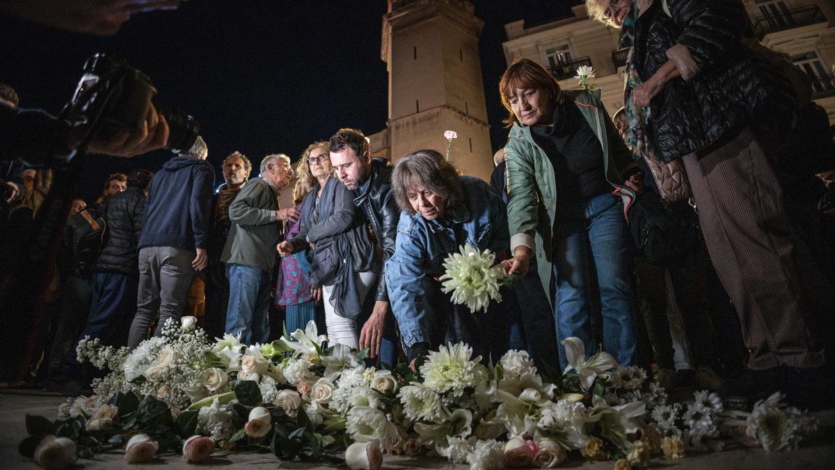 Manifestación bajo el lema &#039;Mazón a prisión&#039;