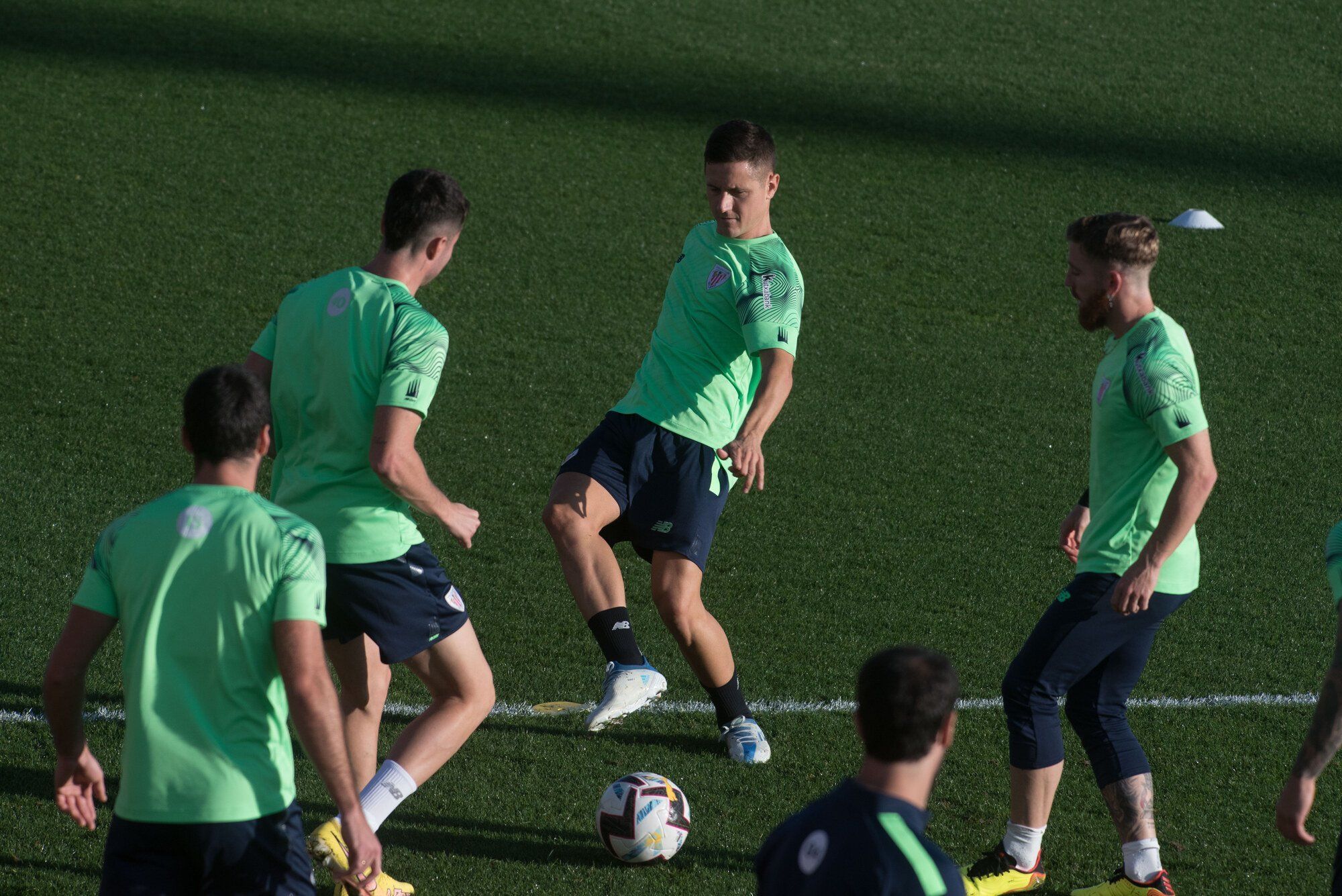 Normalidad en la vuelta a los entrenamientos del Athletic