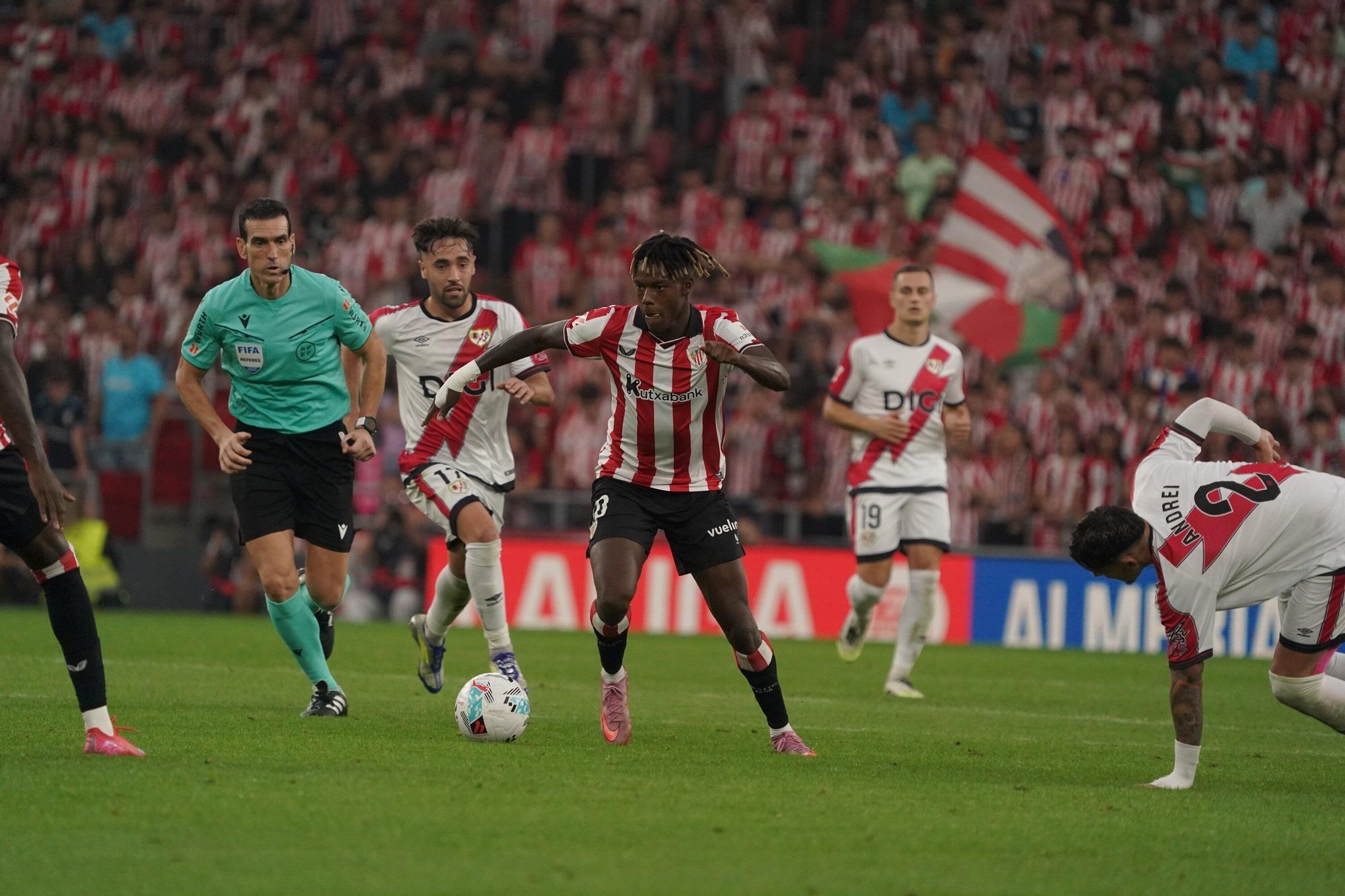 El Athletic - Rayo Vallecano, en imágenes
