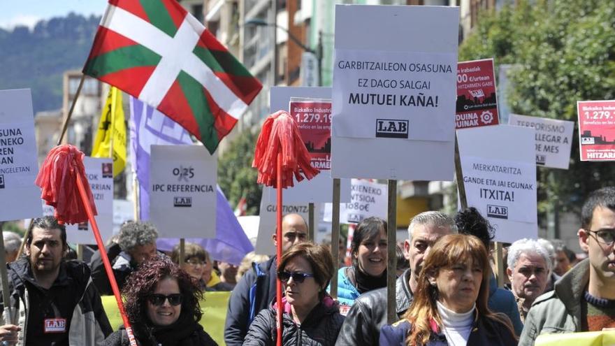 Imagen de archivo de una marcha del Primero de Mayo