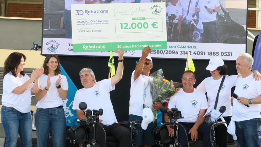 Una entrada triunfal tras 400 kilómetros de CaMinus