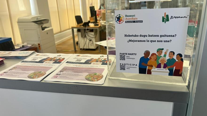 Basauri lleva las urnas del proceso Auzoegin a las zonas de Arizgoiti y Basozelai