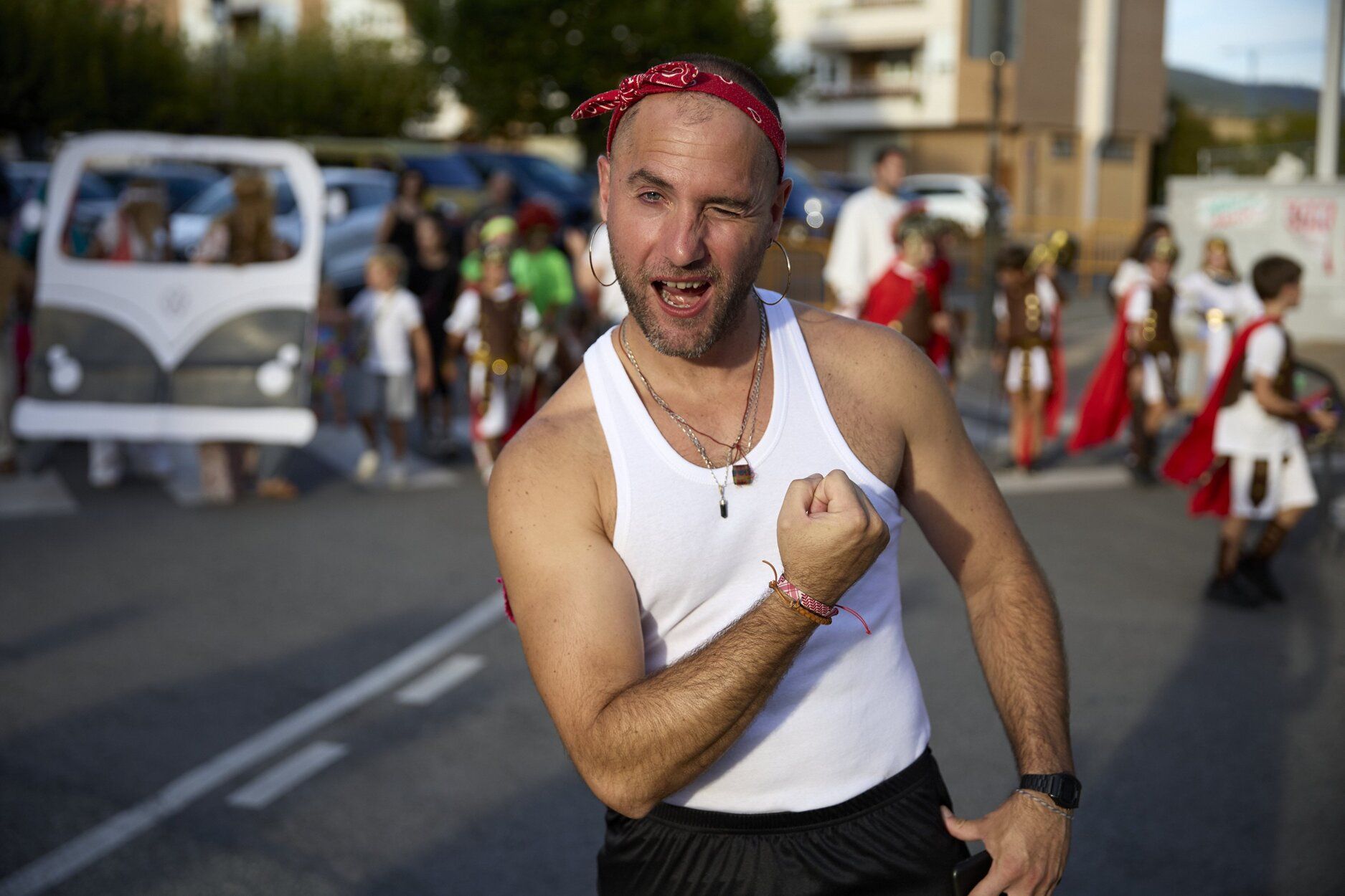 Fotos del día de disfraces en fiestas de Huarte