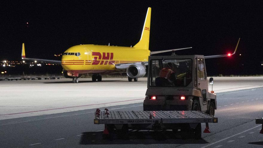 El nuevo hangar de DHL Express en Vitoria entra en una fase clave