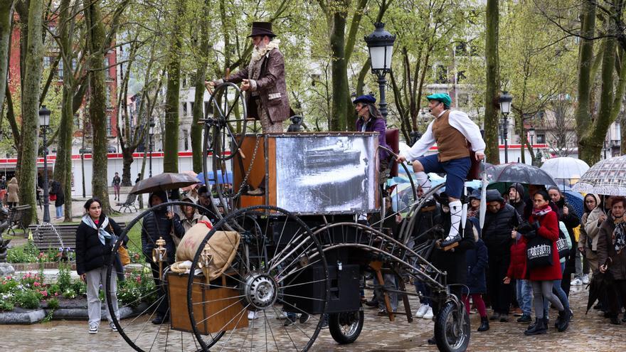 El mal tiempo no frena el despliegue cultural del Basque Fest en El Arenal