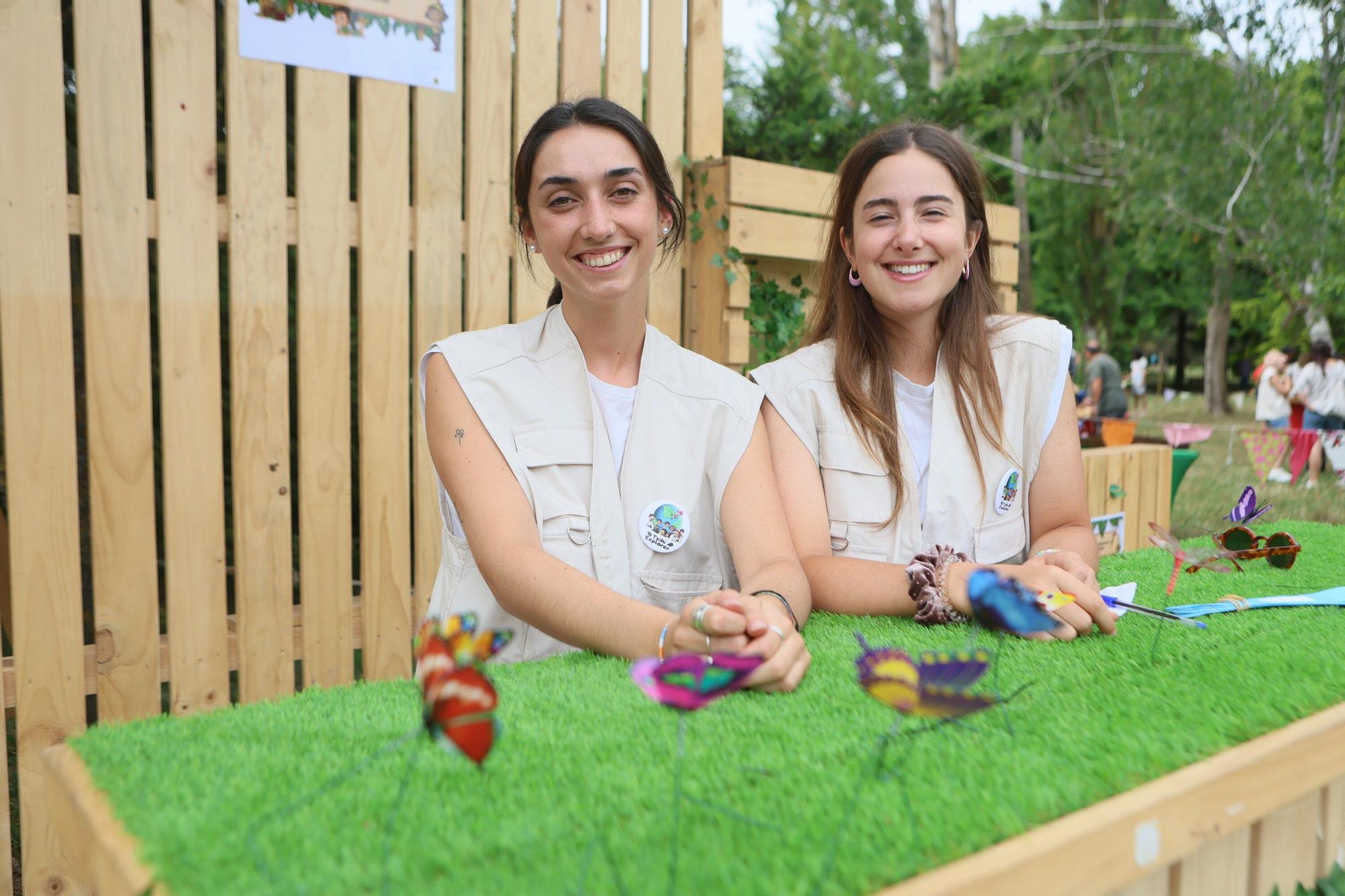 En imágenes: El parque de Arriaga, el espacio de los txikis en fiestas