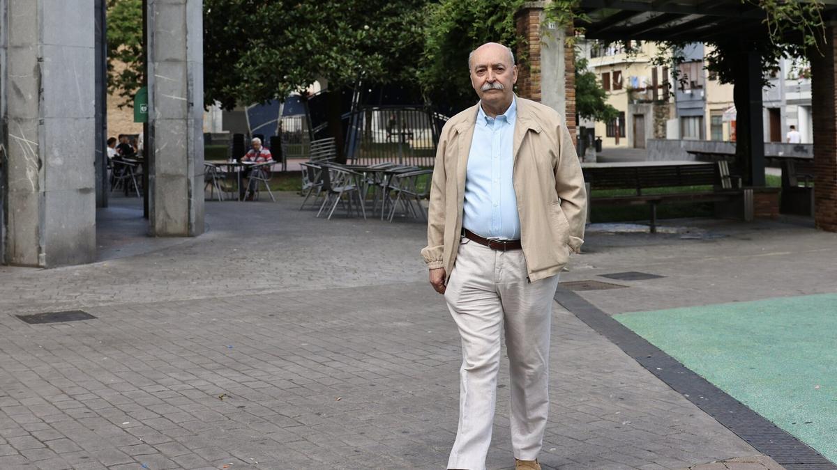 El presidente de Nagusilan, Joserra Ecenarro