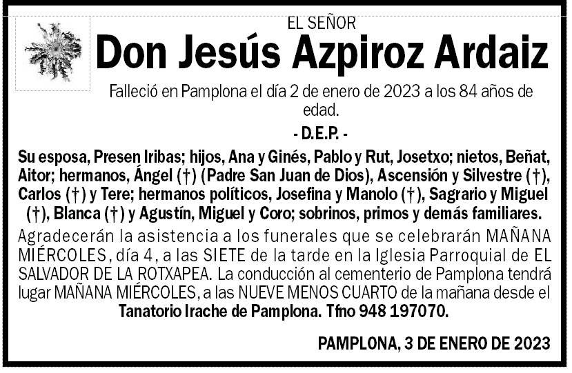 Jesús Azpiroz Ardaiz