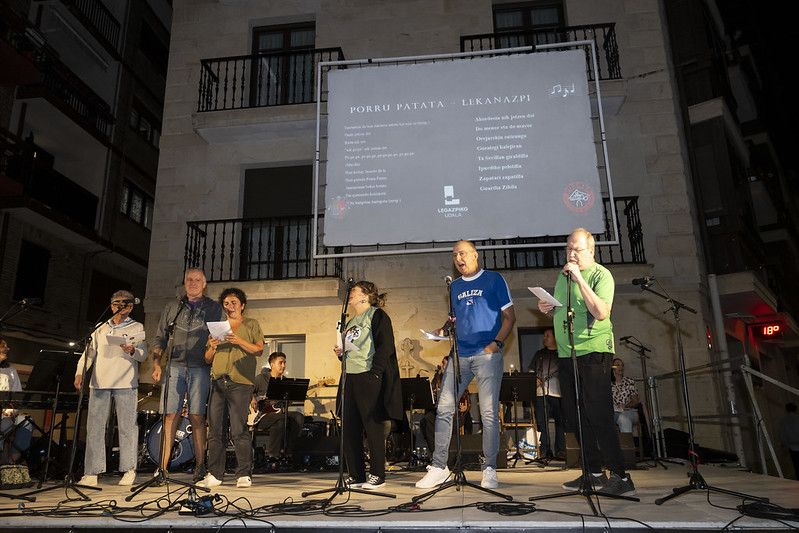 Kantu Afaria y concurso gastronómico en las Agorreko Santikutzak de Legazpi