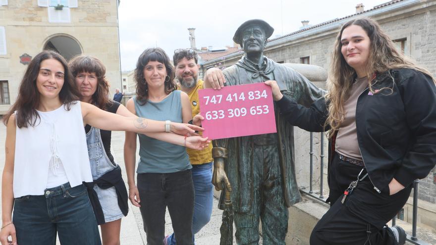 Dos teléfonos para denunciar las agresiones machistas en fiestas: 747 414 834 y 633 309 653