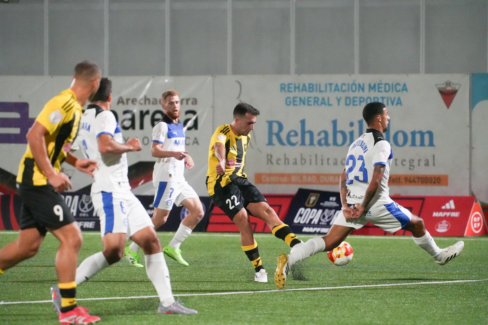 La goleada del Alavés al Getxo, en imágenes