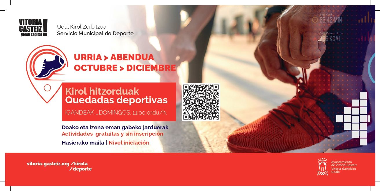 Flyer &#039;Quedadas Deportivas&#039;