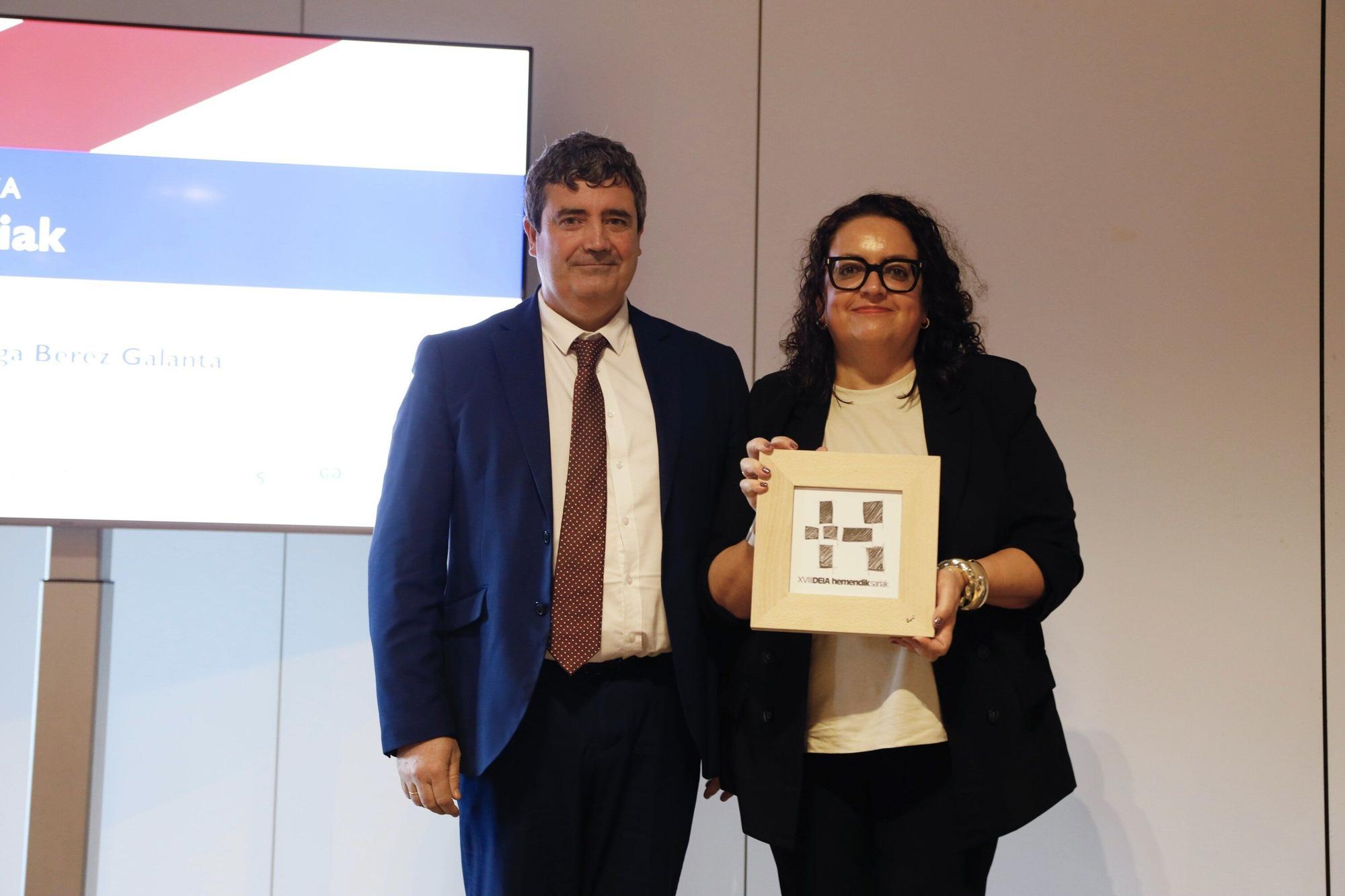 En imágenes: Entrega de los premios DEIA Laboral Kutxa Hemendik Sariak de la comarca Nerbioi-Ibaizabal