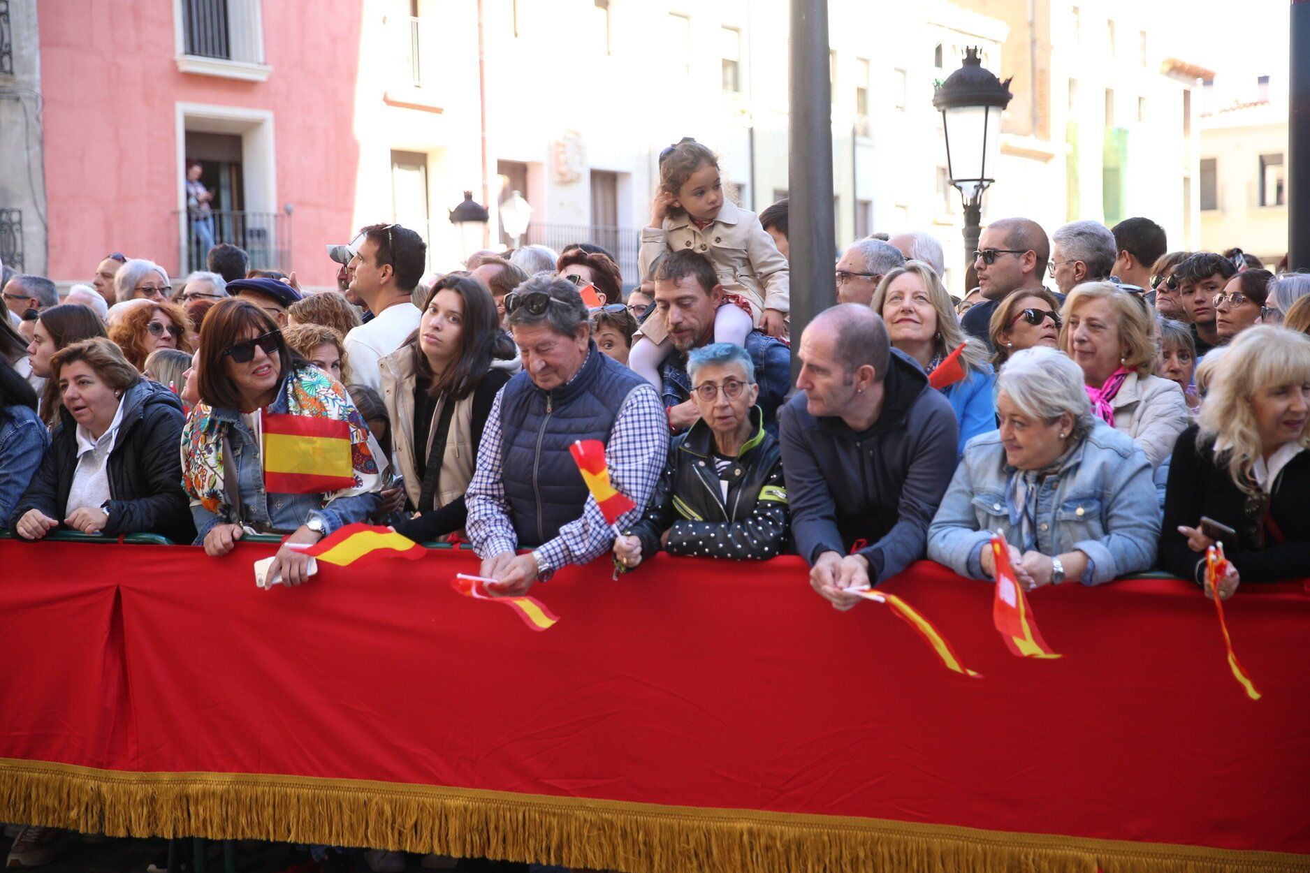 Fotos de la visita de los Reyes a Olite