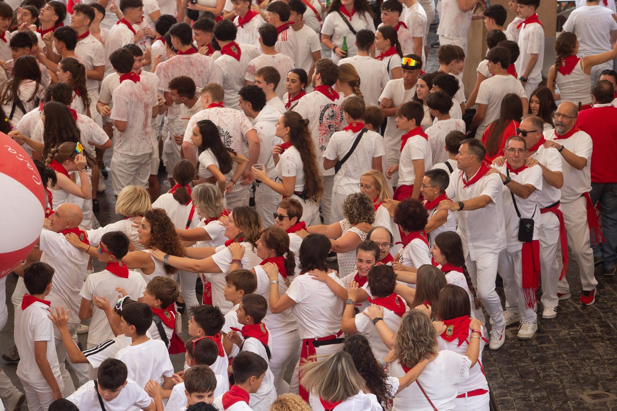 Fotos del cohete de fiestas de Olite 2025