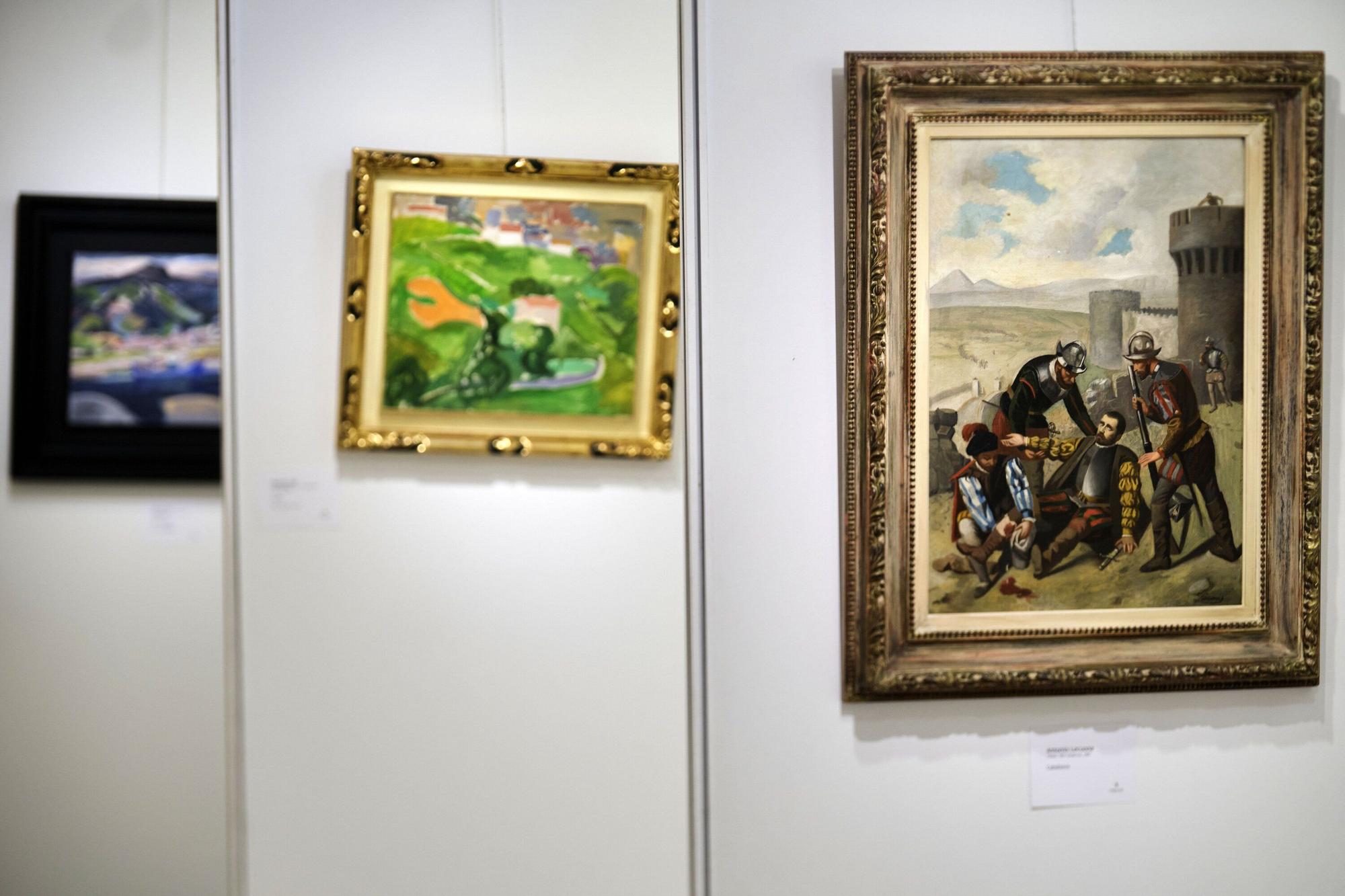 Muestra de arte de la galería Lorenart.
