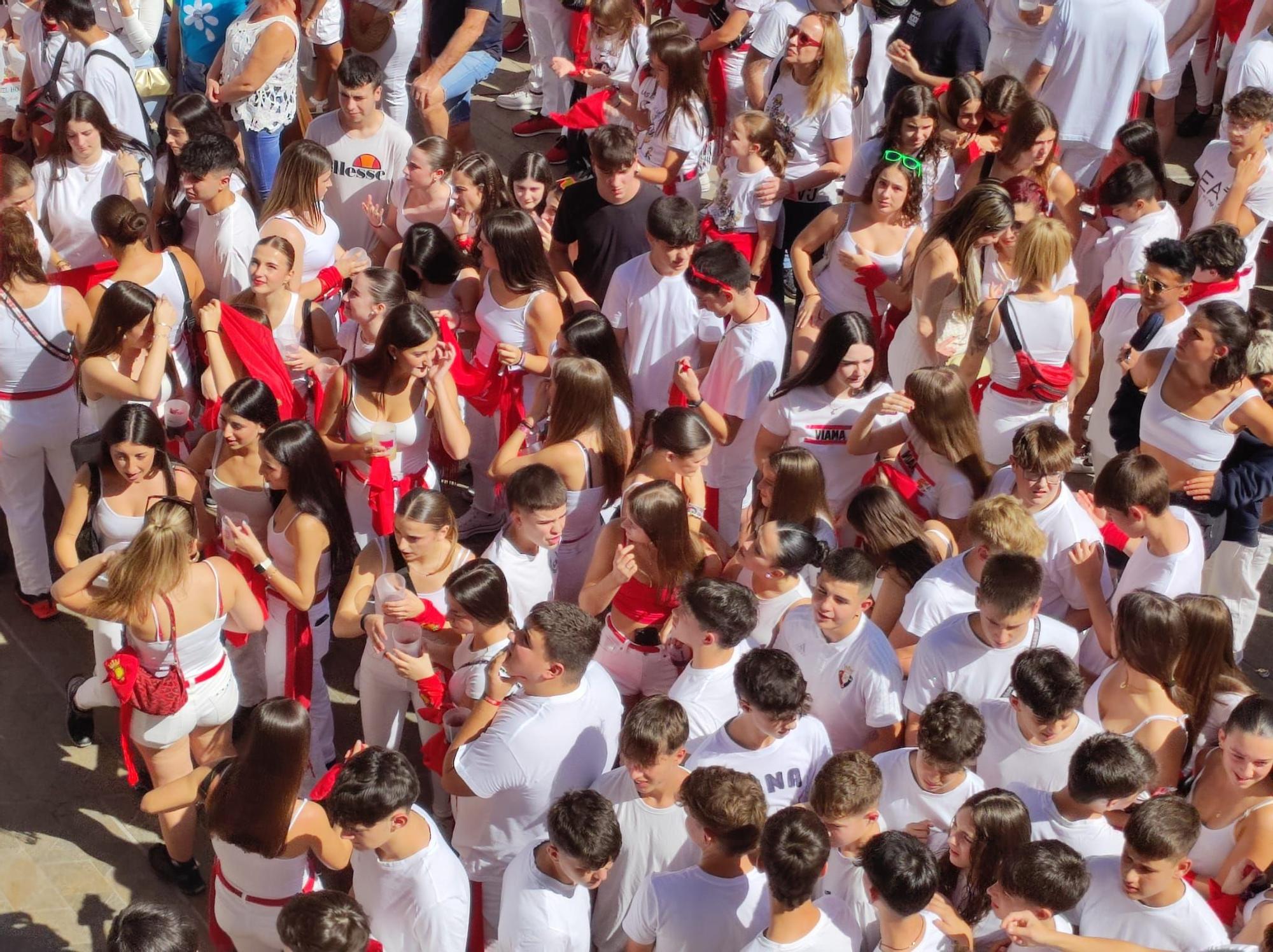 Fotos del cohete de fiestas de Viana 2025
