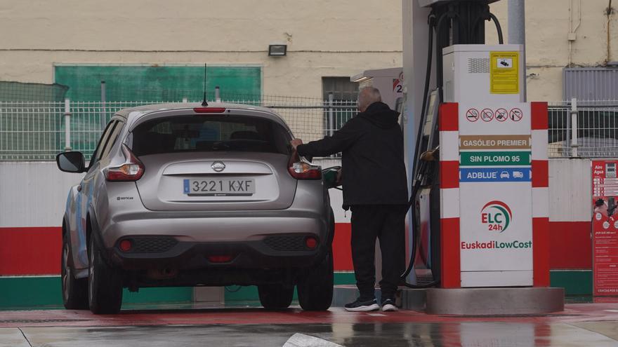 En imágenes: Incremento en el precio del diésel en las gasolineras de Bizkaia