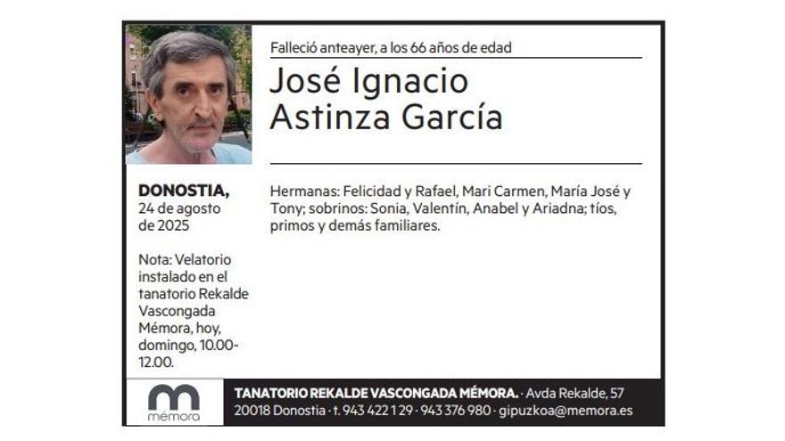 José Ignacio Astinza García