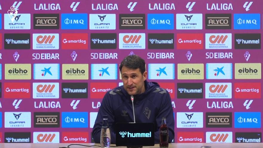 Beñat San José: "Tenemos un partido muy bueno para afrontar y lograr la primera victoria a domicilio"