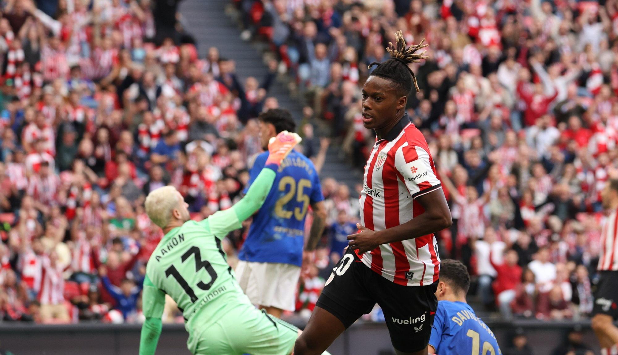 Athletic-Real Oviedo, en imágenes