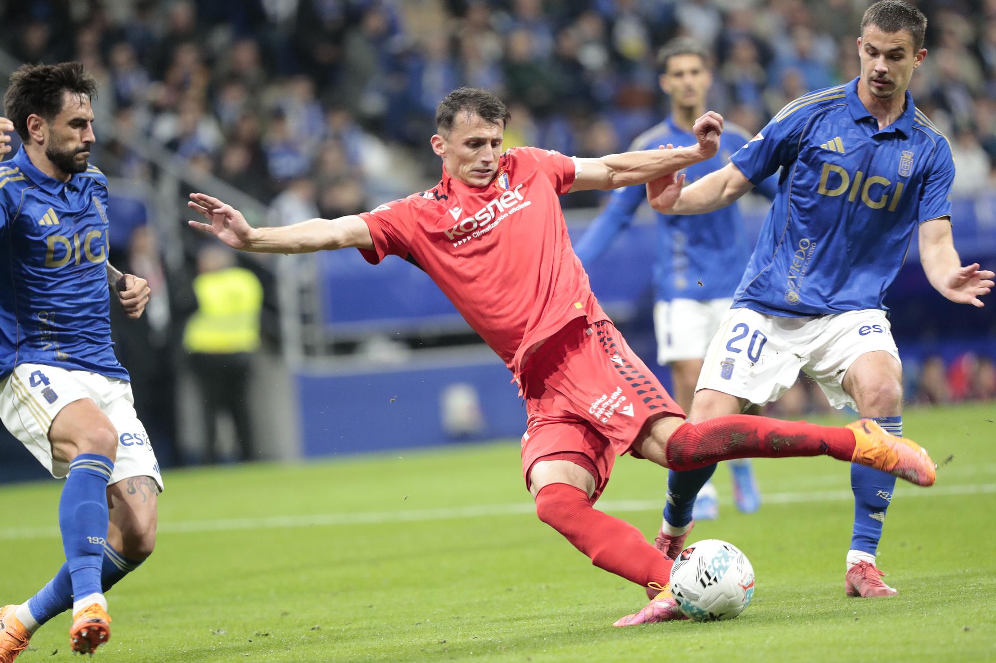 Las mejores fotos del Oviedo - Osasuna