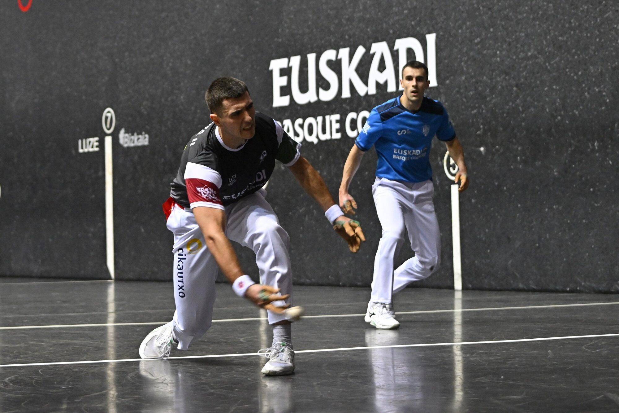 En imágenes: Lizeaga supera a Arribillaga en la final de la Liga de Naciones de mano individual