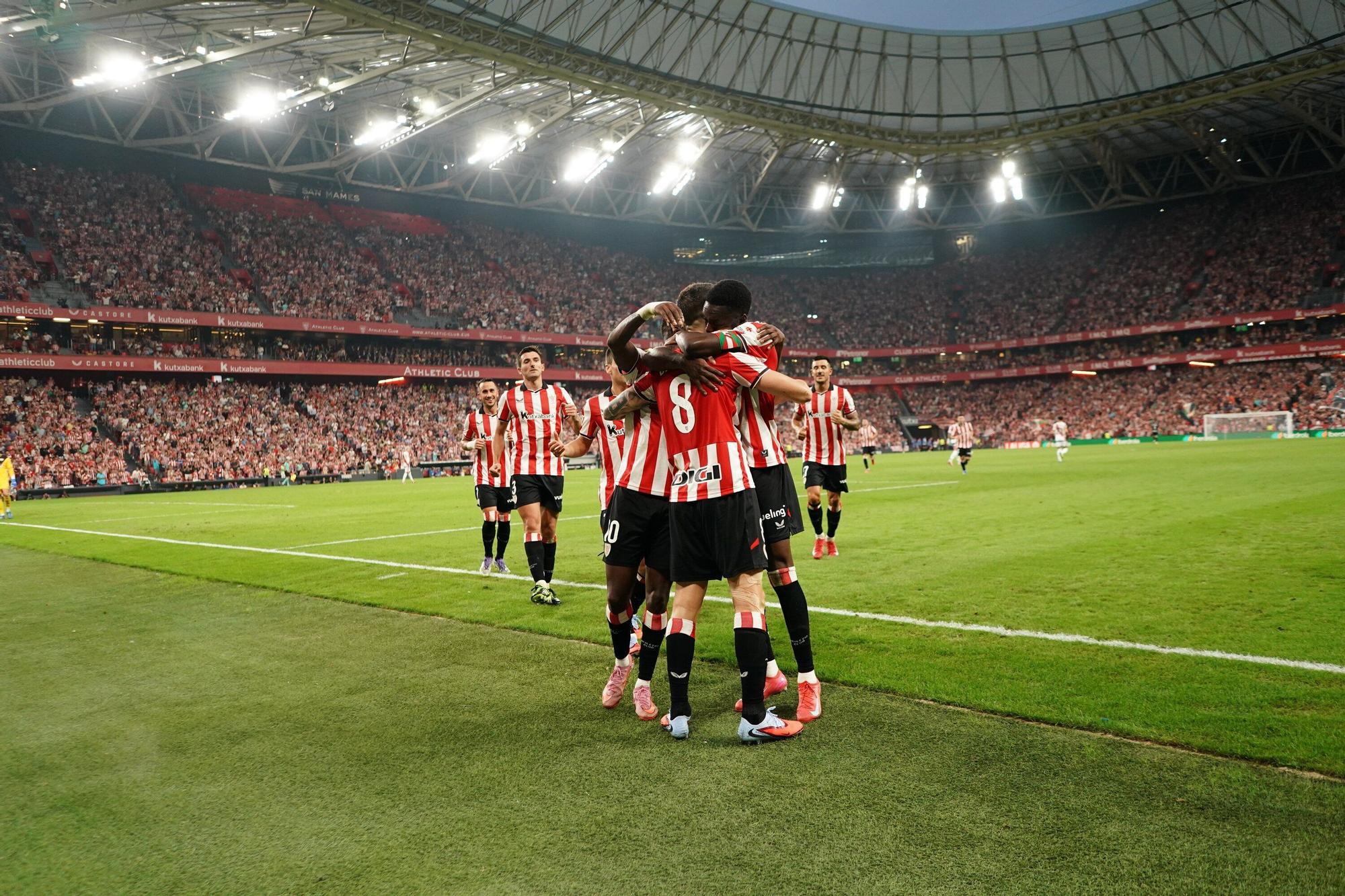 El Athletic - Rayo Vallecano, en imágenes