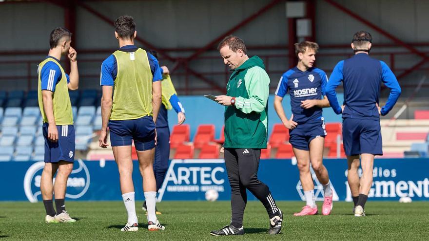 Osasuna se prepara a puerta cerrada para recibir al Real Madrid