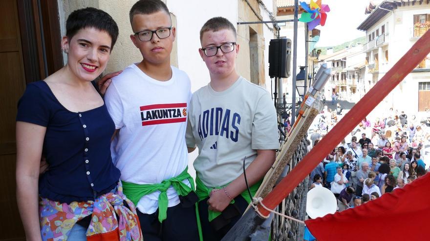 La solidaridad y el altruismo arrancan las fiestas de Lakuntza