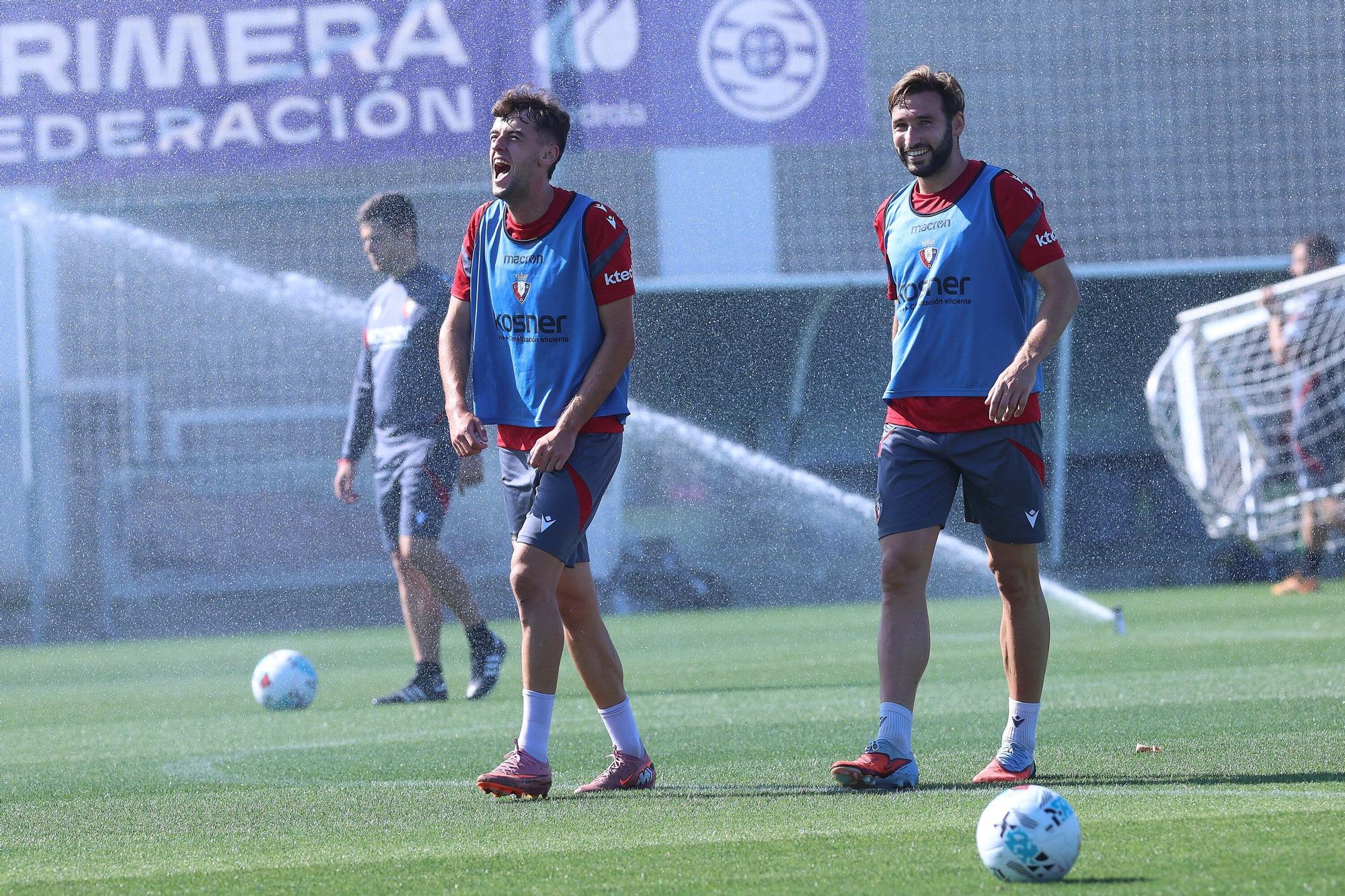 Fotos del entrenamiento de Osasuna (9 de septiembre de 2025)