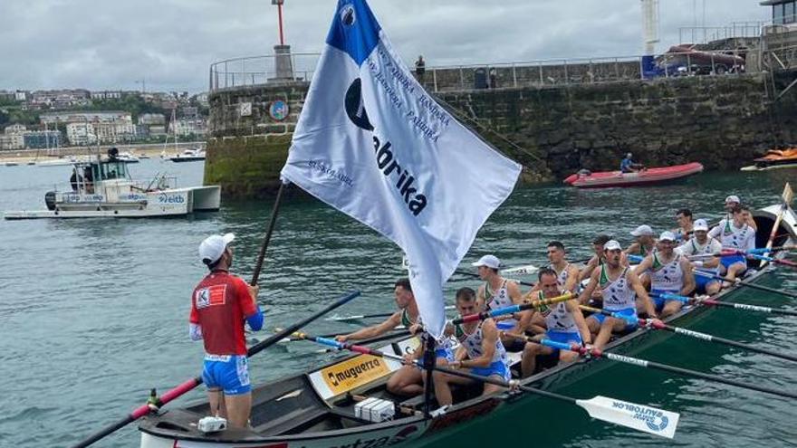 Donostiarra, ya con la Bandera Fabrika.