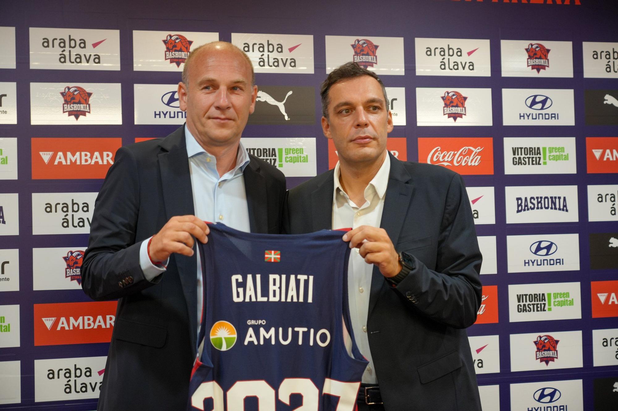 Paolo Galbiati, presentado como nuevo técnico de Baskonia