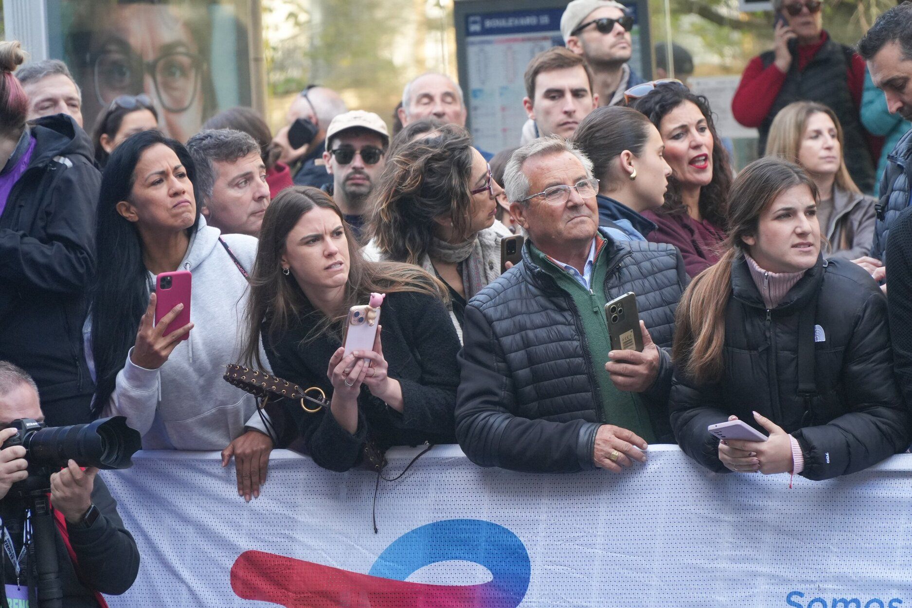 Los últimos metros de la Behobia