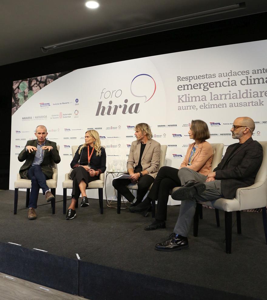 Fotos del Foro Hiria: &quot;Respuestas audaces ante la emergencia climática&quot;