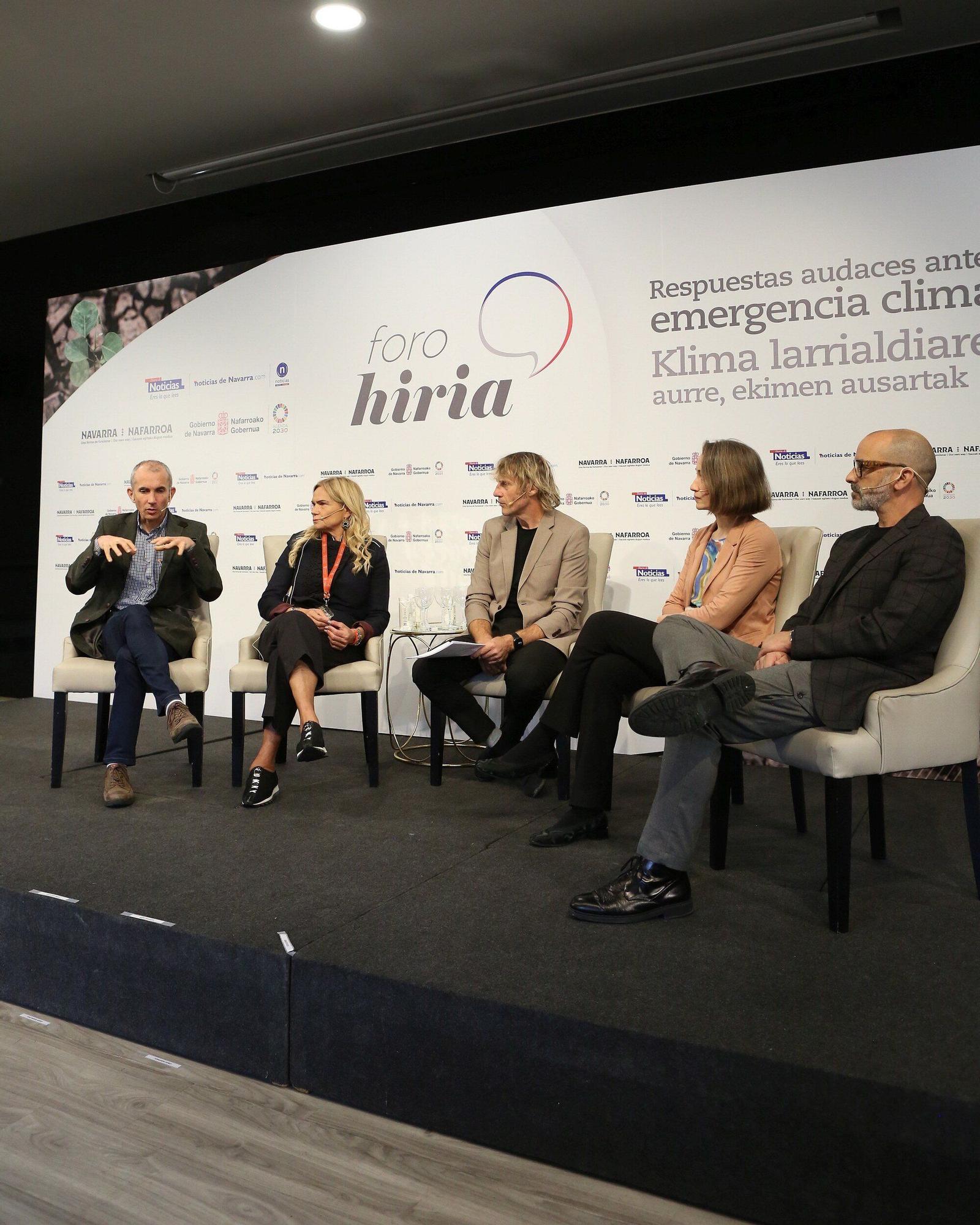 Fotos del Foro Hiria: "Respuestas audaces ante la emergencia climática"
