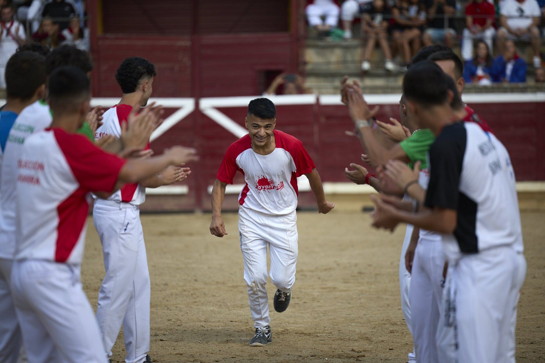 Fotos del concurso de recortadores de fiestas de Tafalla