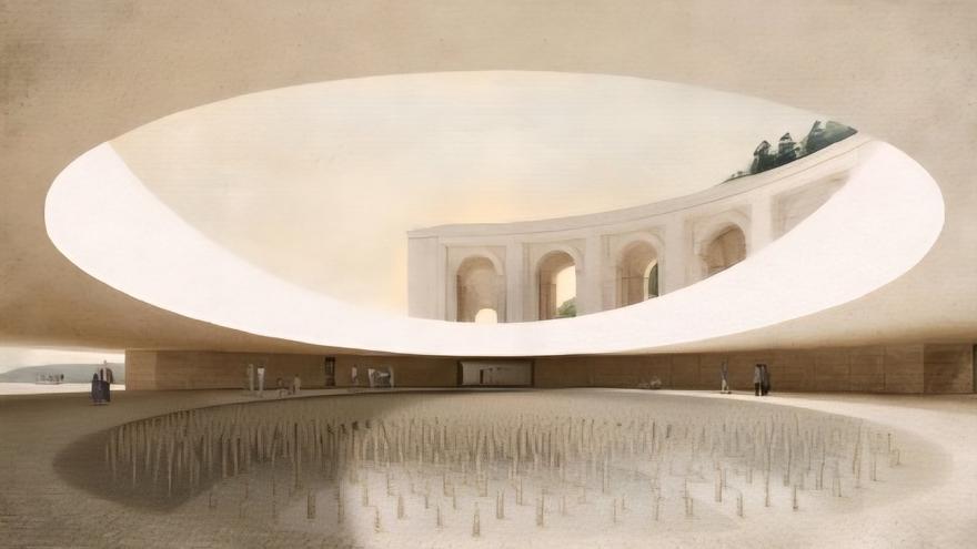 Un diseño pamplonés ha sido elegido para resignificar el Valle de Cuelgamuros en Madrid