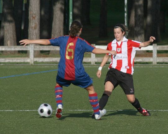 Garazi Unibaso fue jugadora del primer equipo del Athletic durante tres temporadas.