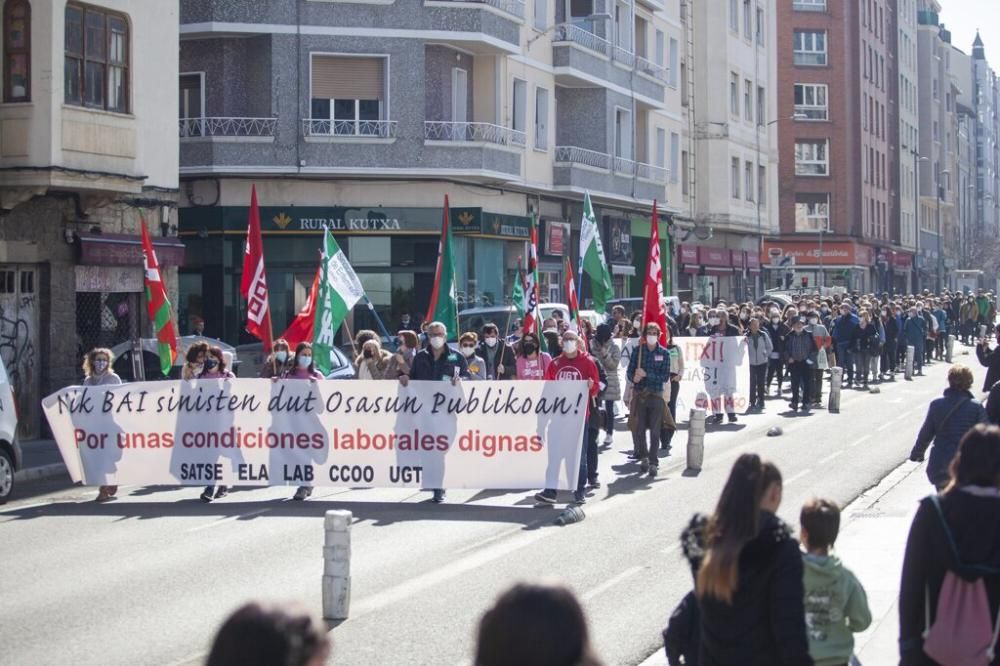 Manifestación Osakidetza