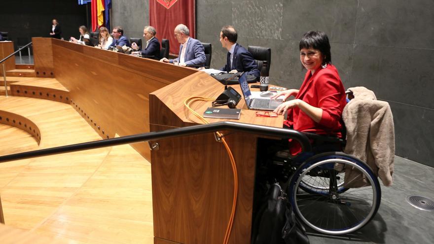 Aznal regresa al Parlamento de Navarra tras un mes de baja