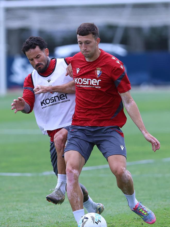 Entrenamiento de Osasuna (24/07/2025)